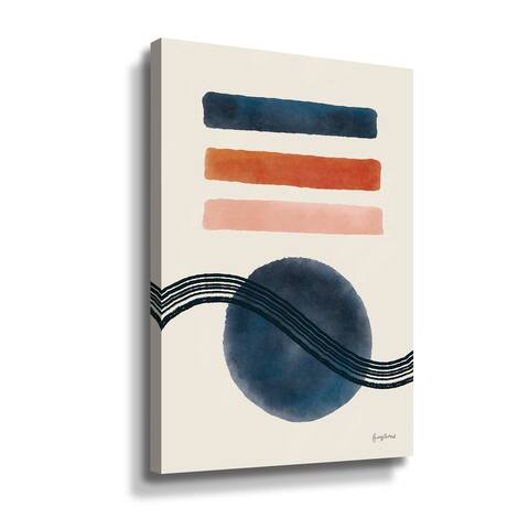 Geo Abstract IV Gallery Wrapped Canvas