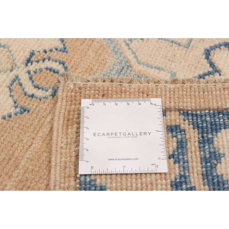ECARPETGALLERY Hand-knotted Finest Ghazni Tan Wool Rug - 8'5 x 12'8
