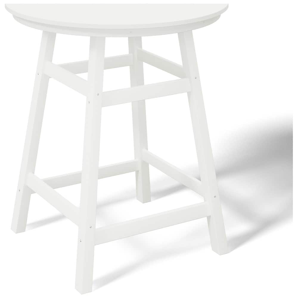 Laguna Hdpe All Weather Outdoor Patio 35" Round Counter Table