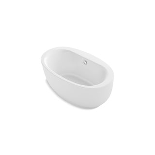 Sunstruck 60" Soaking Bathtub for Freestanding Installations with Center Drain