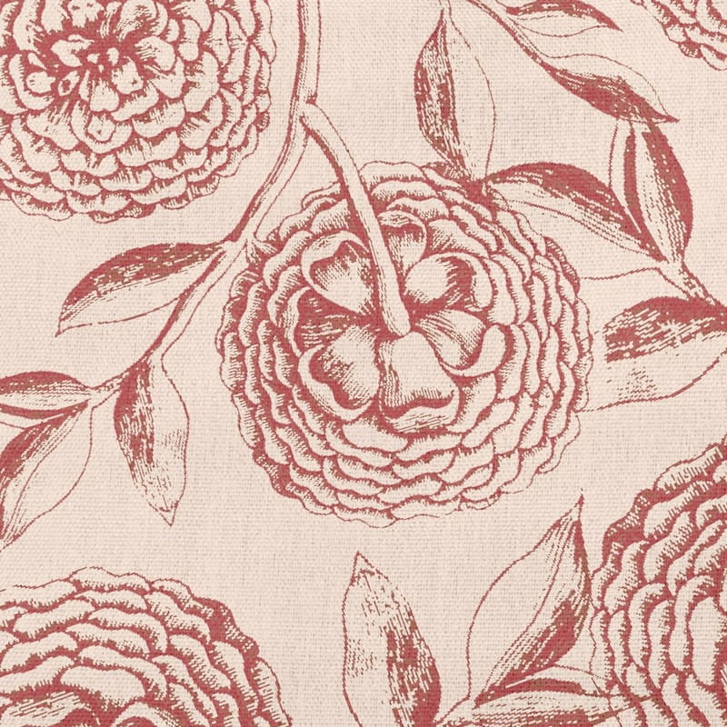 Antique Flowers Decorative Throw Pillow