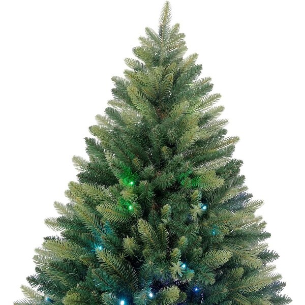 Pre lit rainbow christmas tree outlet