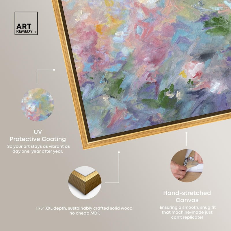 Mystical Garden II Canvas by Art Remedy
