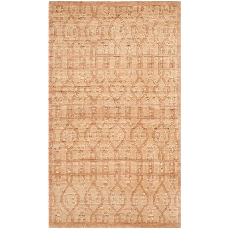 SAFAVIEH Couture Hand-knotted Tibetan Pina Modern Wool Rug