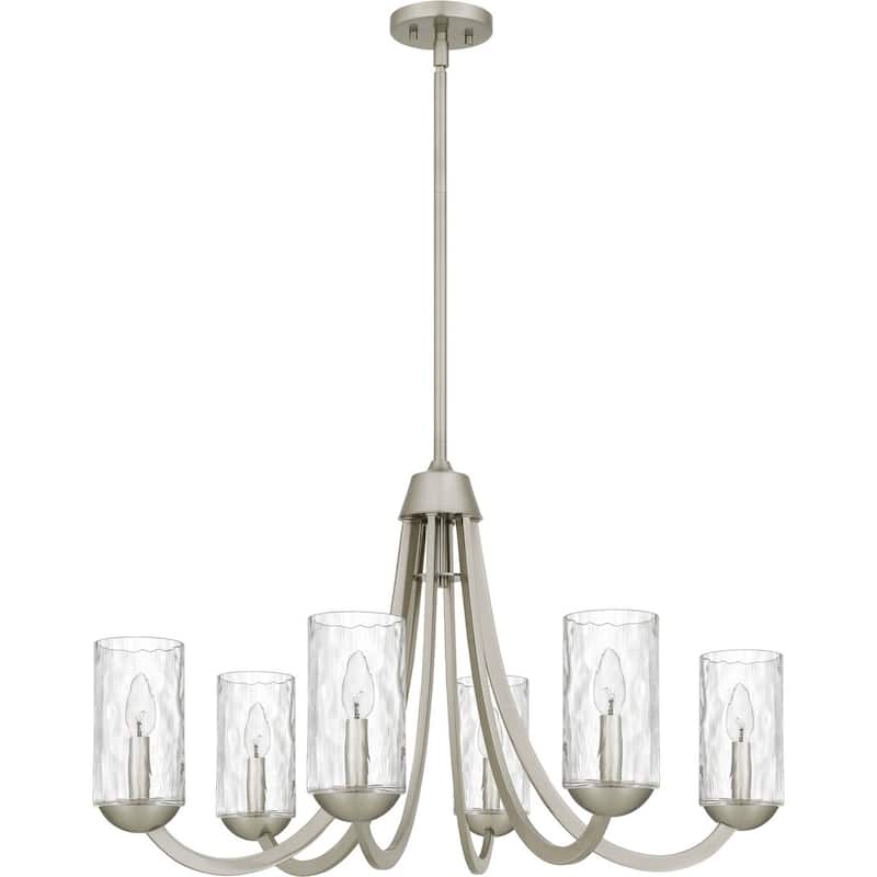 Allard Chandelier - Brushed Nickel
