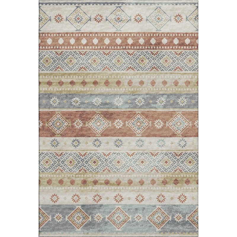 Premium Washable Super Soft Tribal Boho Mayfield Rug