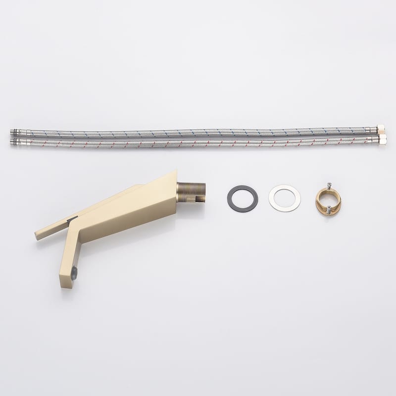 Solid Brass Single-handle Bathroom Vanity Sink Faucet