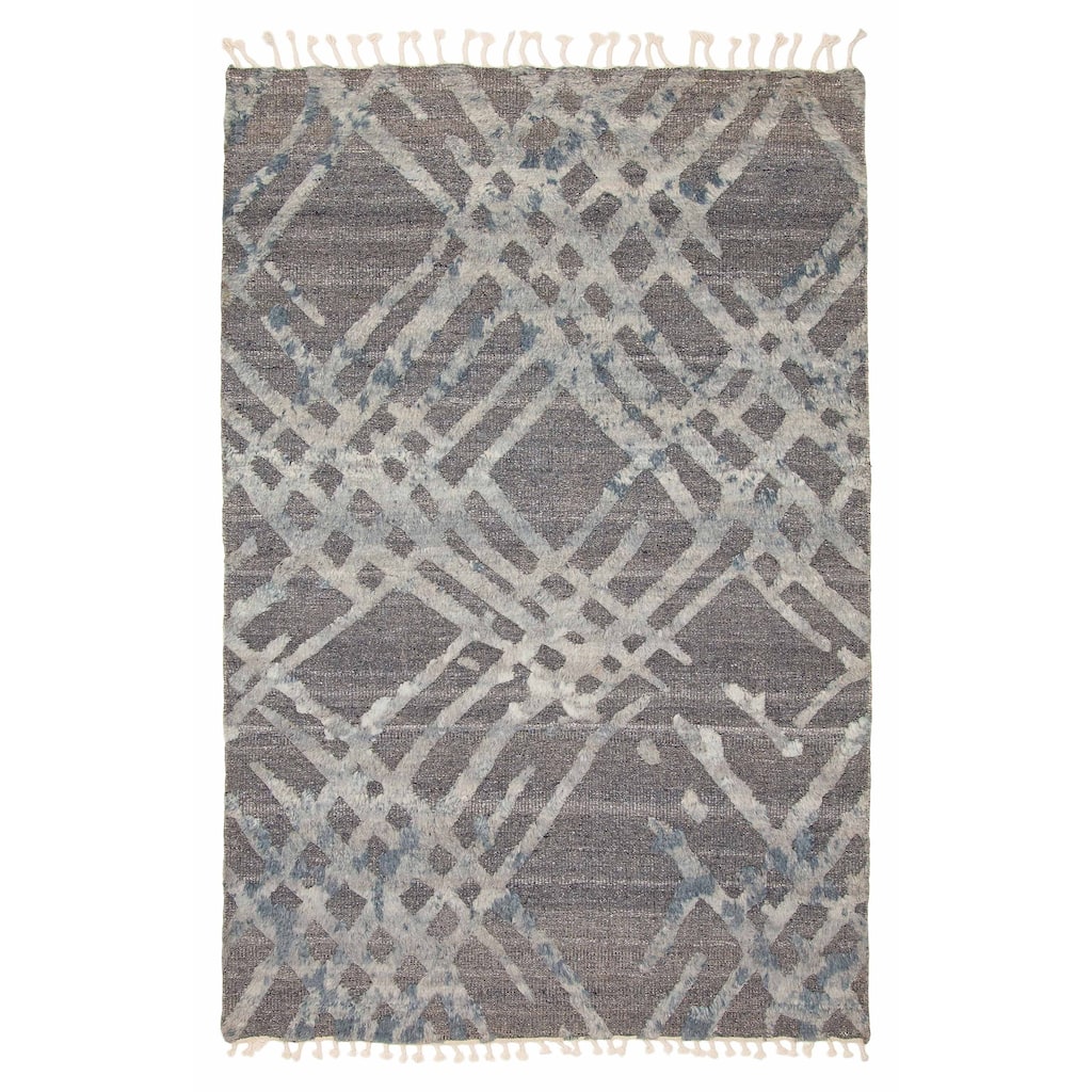 Tangier Grey Rug 5'2" x 8'2" - 5'2 x 8'2