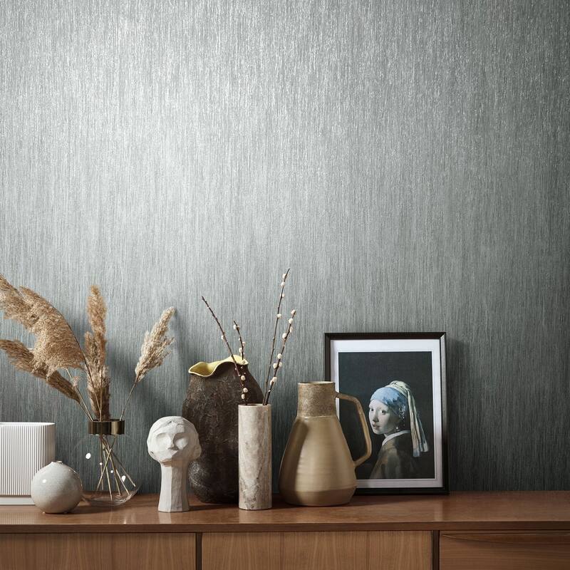 Galerie Wallcoverings Air Collection Waterfall Effect Sheen Textured Wallpaper Roll