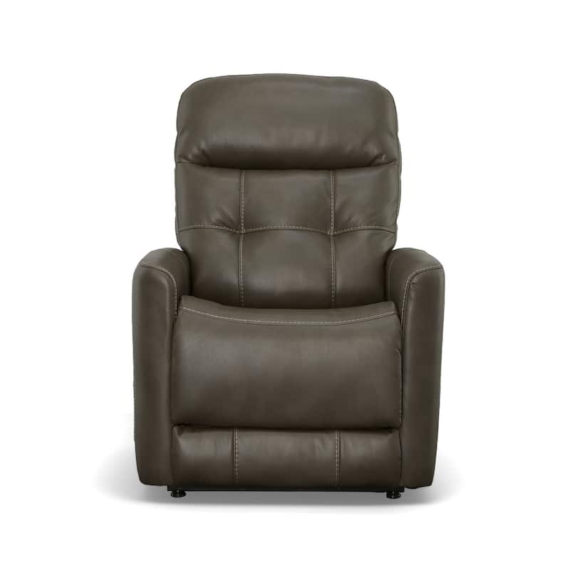 Kenner Driftwood Power Lift Recliner with Power Headrest & Lumbar by Flexsteel