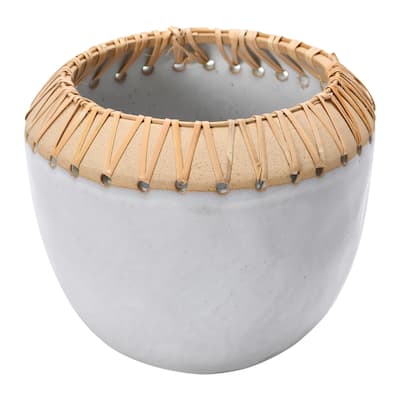 Stoneware Flower Pot