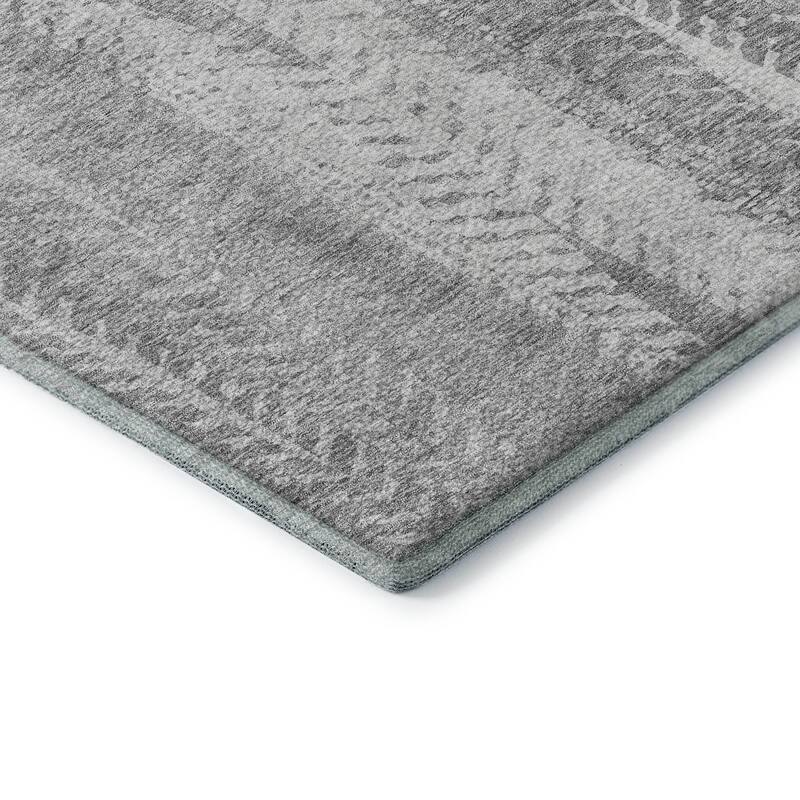 Premium Washable Super Soft Stripe Tracks Mayfield Rug