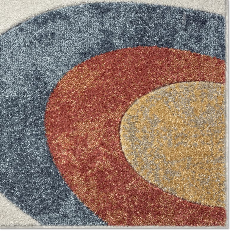 Home Dynamix Tribeca Slade Contemporary Abstract Area Rug On Sale