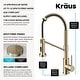 preview thumbnail 131 of 158, Kraus Bolden 2-Function 1-Handle Commercial Pulldown Kitchen Faucet
