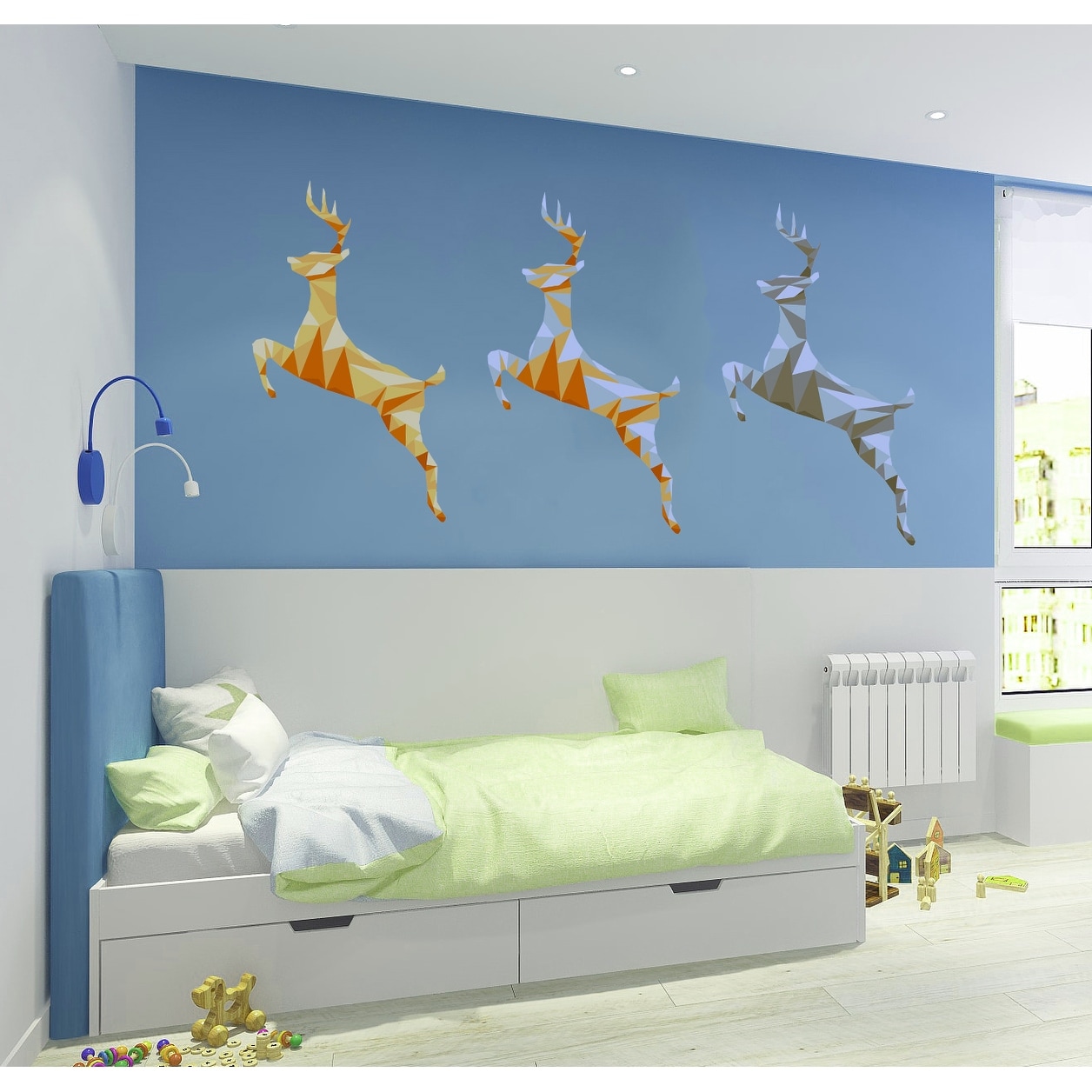 Shop Deer Wall Decal Overstock 32075089