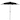 8.5ft Outdoor Patio Lotus Umbrella with Hand Crank, Black
