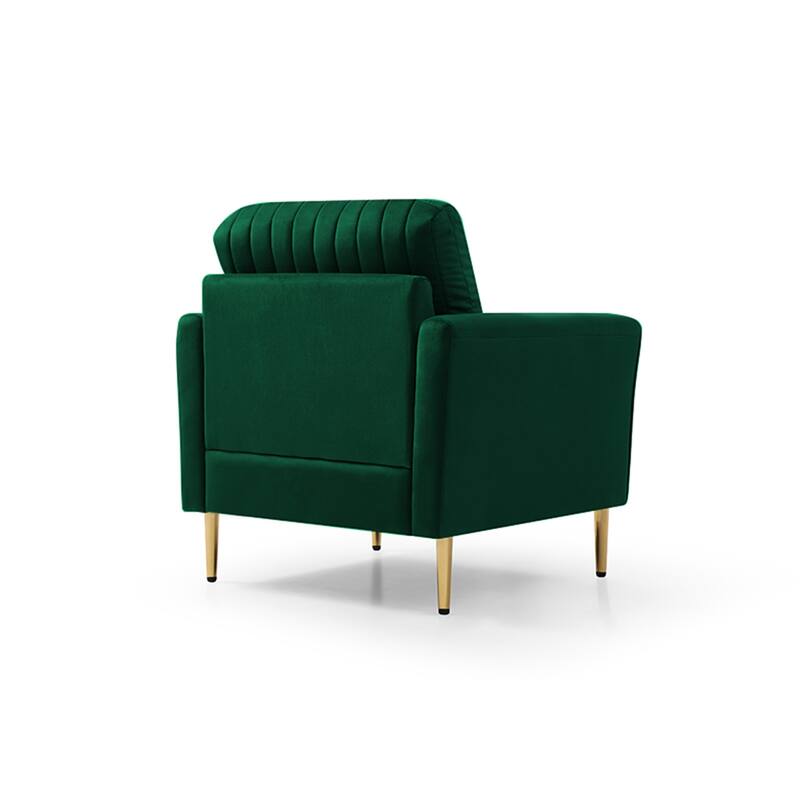 Velvet Accent Chair Living Room Chair Set of 2