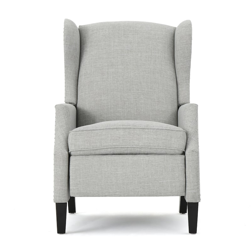 Wescott Wingback Pushback Recliner by Christopher Knight Home