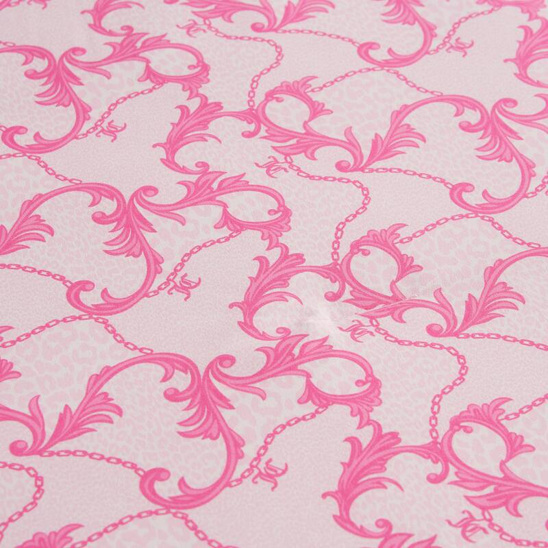 Juicy Couture Solid Plush Reversible Gothic Leopard Comforter Sets