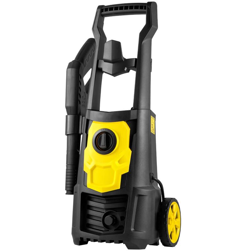Black-Yellow PP 2000PSI Electric Washer 1.76GPM with 5 Nozzles