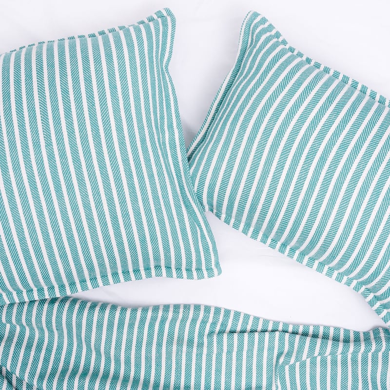 Bengal Stripe Blanket - Green - King