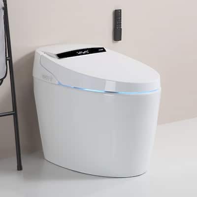 SUPERIO Smart Toilets with multiple functions Heated Bidet Seat, Bidet toilet with Dryer and Warm Water