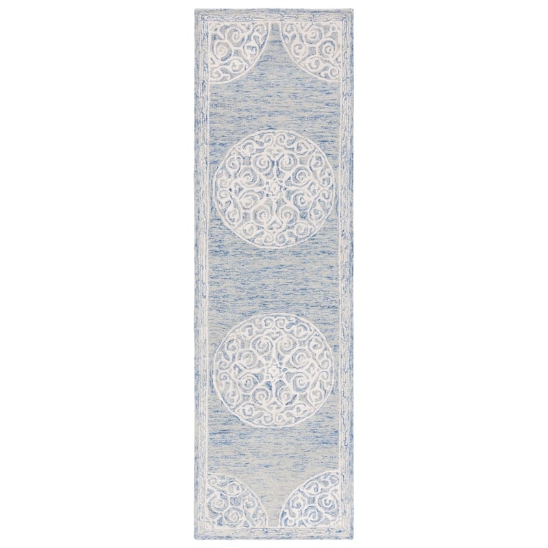 SAFAVIEH Handmade Metro Tietje Medallion Wool Rug