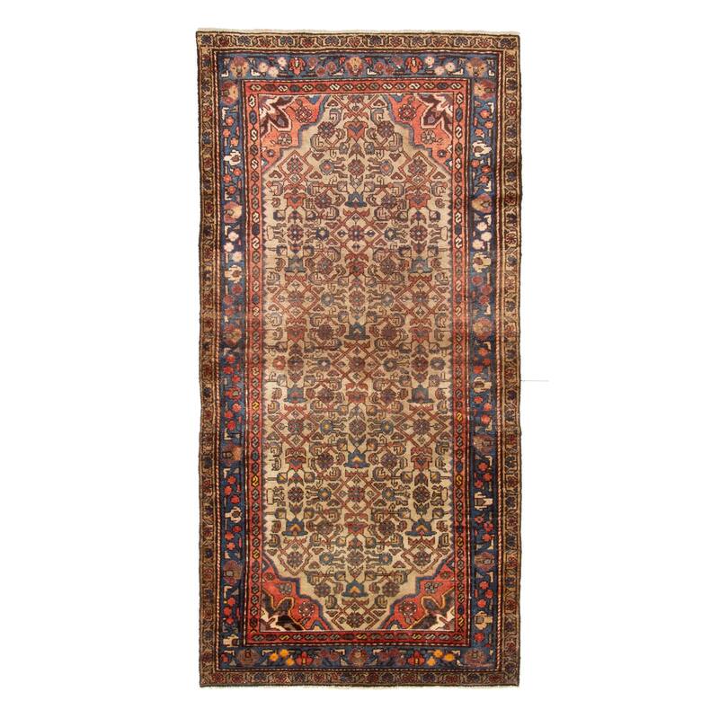 ECARPETGALLERY Hand-knotted Andelz Cream Wool Rug - 3'3 x 7'1