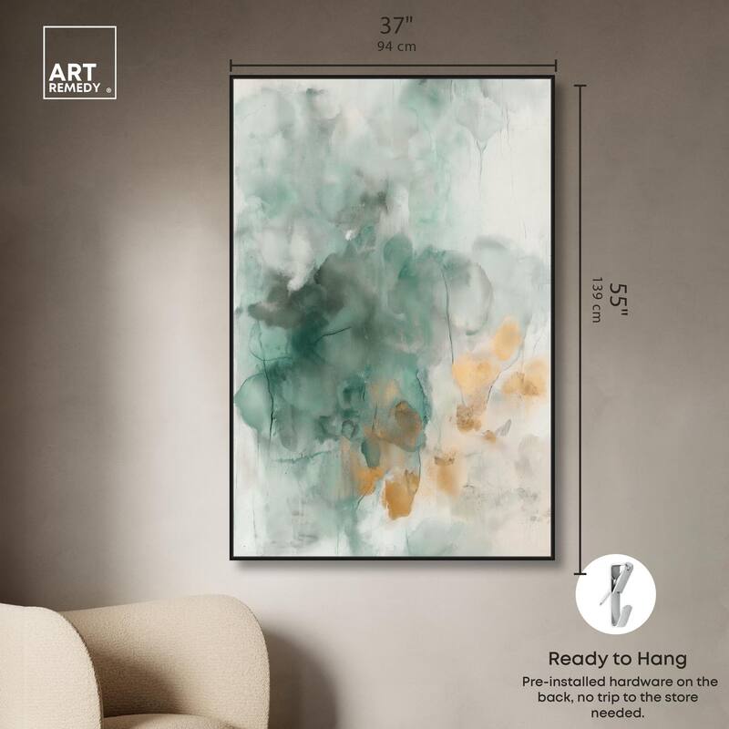 Verdant Vapors III Canvas by Art Remedy