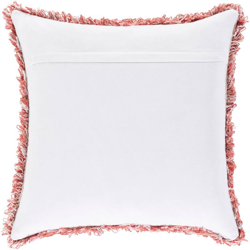 Artistic Weavers Malin Hand-Woven Shag 20-inch Throw Pillow Cover