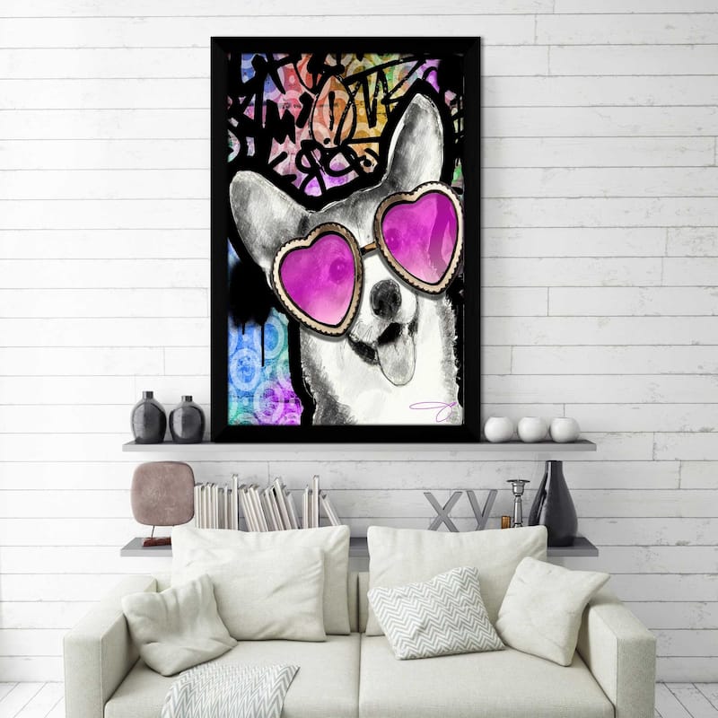 "Corgi" by Jodi Print on Acrylic