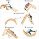 preview thumbnail 10 of 9, 4 in 1 Pikler Triangle Gym, Montessori Foldable Climber with Ramp