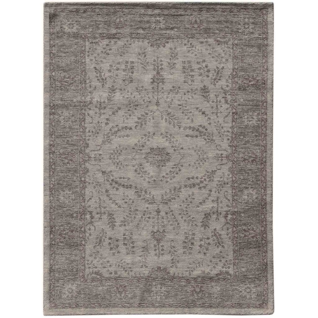 Inara Botanical Area Rug - Gray - 5' x 8' - 5' x 8'