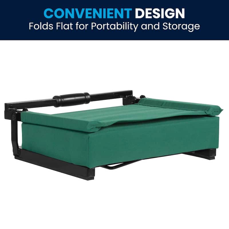 Ultra-Padded Stadium Chair - 18"W x 14"D x 18"H - 18"W x 14"D x 18"H