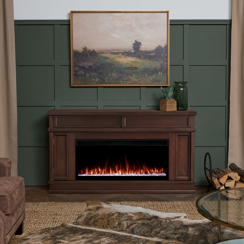 Torrey 60" Smart Landscape Electric Fireplace TV Stand by Real Flame