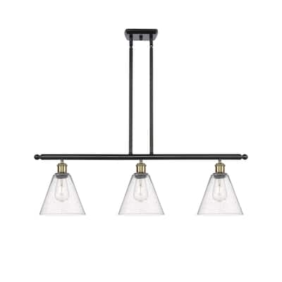 Innovations Lighting Berkshire - 3 Light 36" Stem Hung Island Light