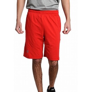 Shop Under Armour Red Mens Size Medium M Drawstring Basketball Shorts Overstock 28287128