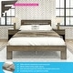 preview thumbnail 23 of 25, Max and Lily Farmhouse Queen Bed with Plank Headboard
