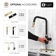 preview thumbnail 11 of 11, STYLISH Single Handle Touchless Pull Down Kitchen Faucet