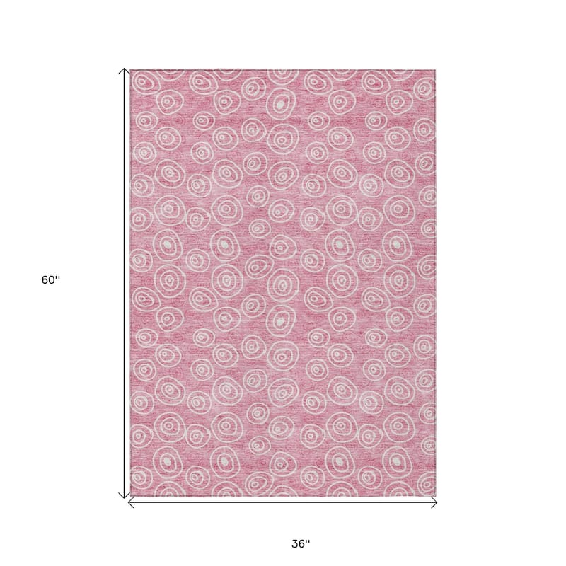 HomeRoots Geometric Transitional Rectangle Outdoor Rug