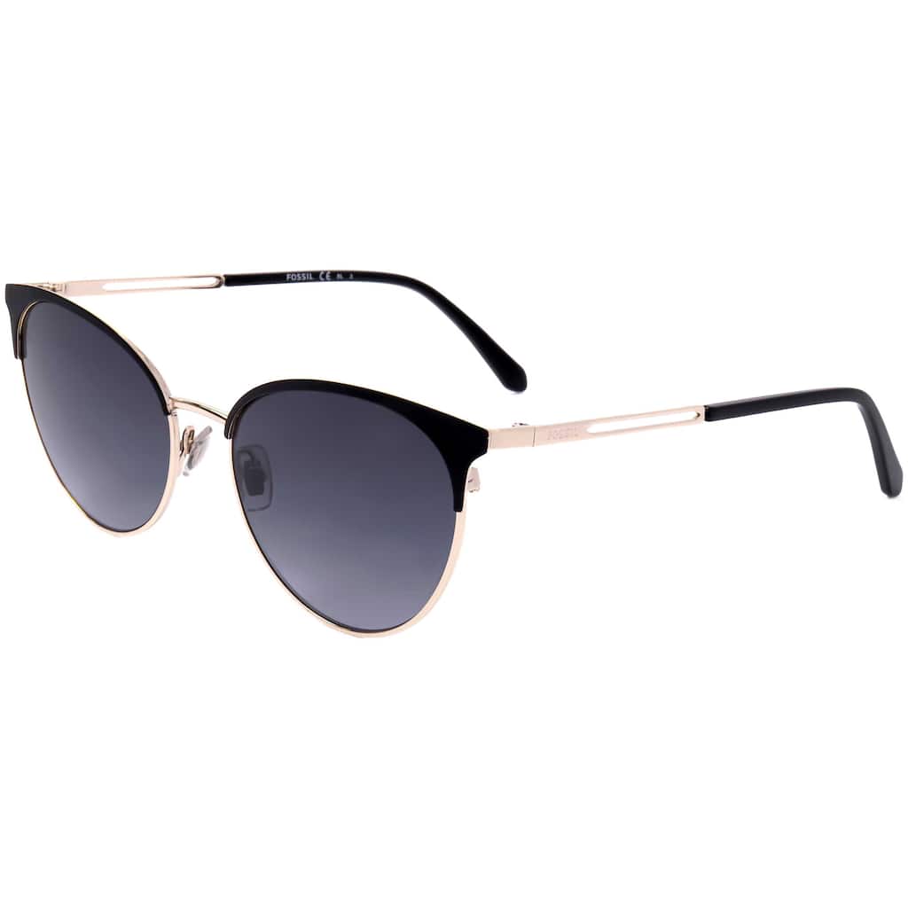 Fossil Women's 55mm Matte Black Sunglasses FOS3133GS-0003-9O