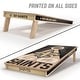preview thumbnail 3 of 5, New Orleans Saints NFL 2x4 Professional Cornhole Board Set