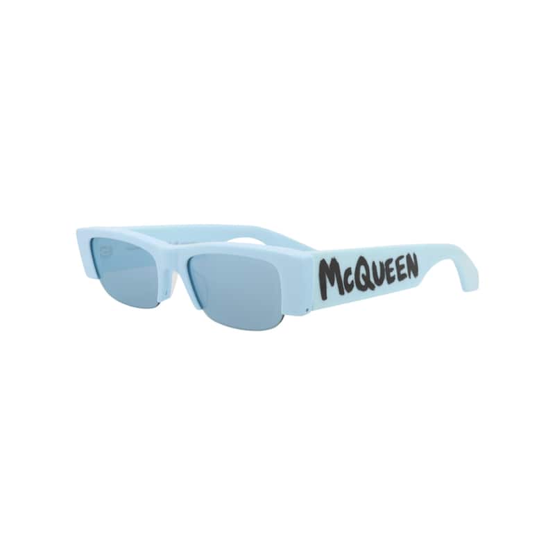 Alexander McQueen Square-Frame Recycled Acetate Sunglasses