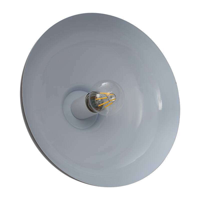 Semi Flush Mount Ceiling Light, Modern Ceiling Light Fixture for Kitchen Island Dining Room Foyer Hallway Porch Barn Loft