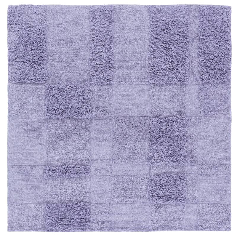 SAFAVIEH Handmade Easy Elli Care Machine Washable Rug - 6' Square - Lilac