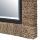 preview thumbnail 6 of 5, Uttermost Island Braided Straw Mirror - 29.5"x 41.375"