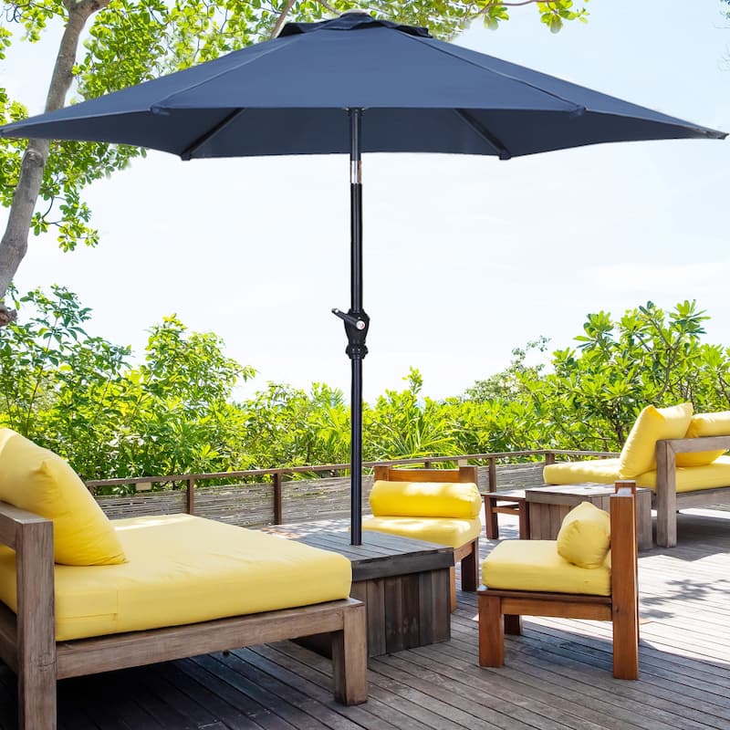 Autlaycil 7.5FT Patio Umbrella with Tilt and Crank
