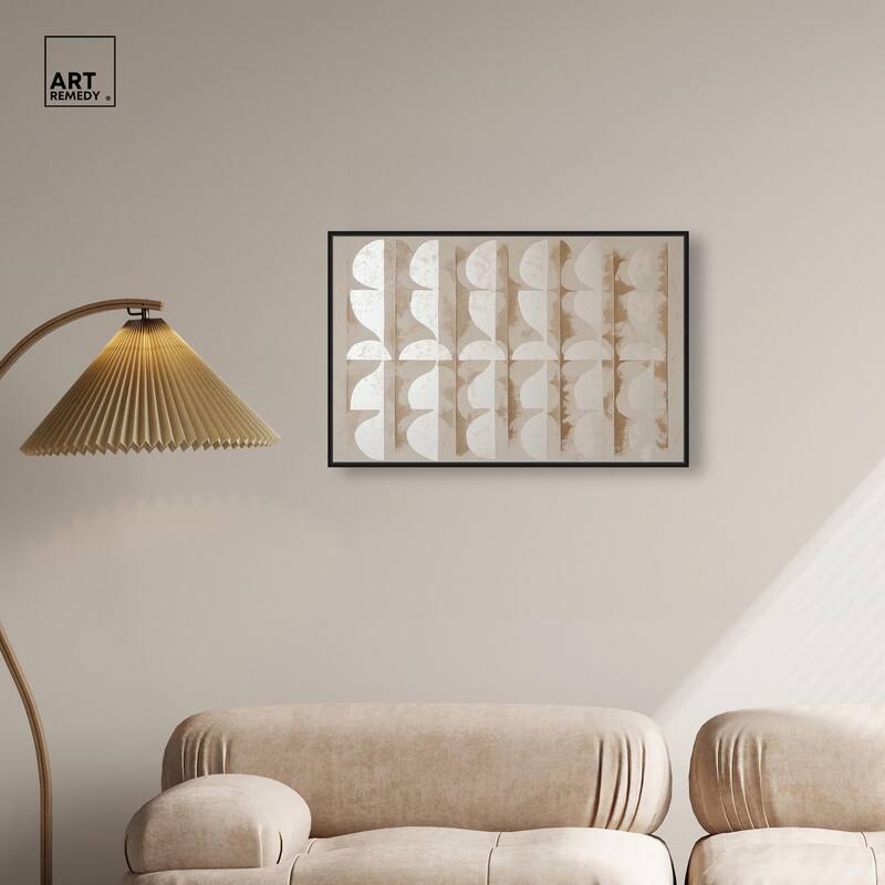 Columnar Shapes I Canvas by Art Remedy
