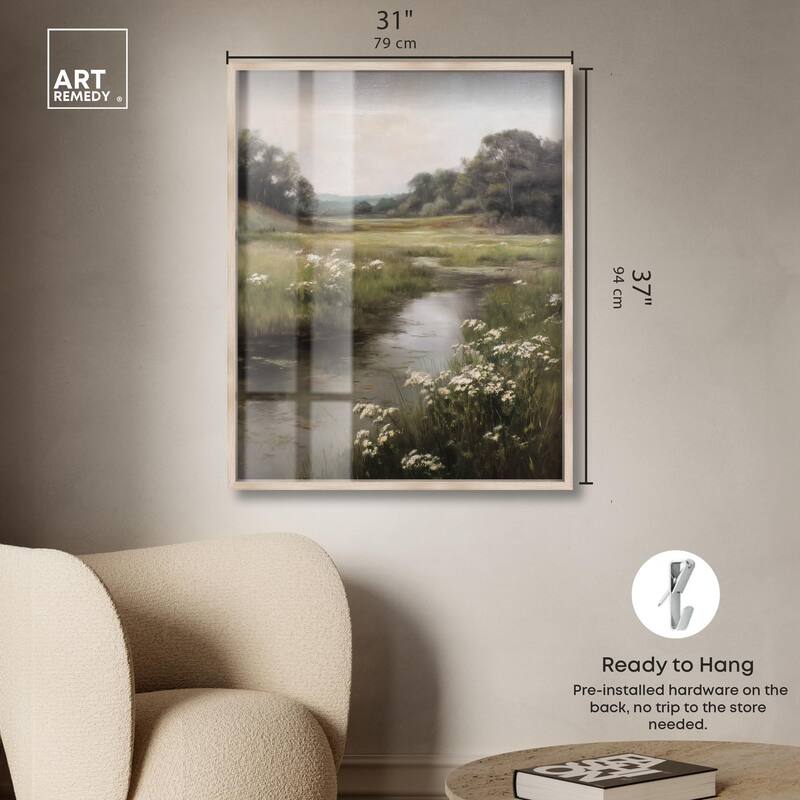 Quiet Waters Shadowbox by Art Remedy