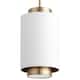 Option Studio White / Aged Brass